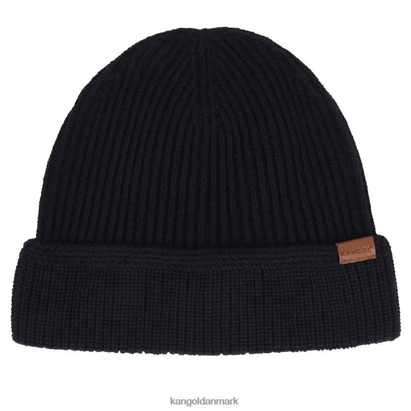 Kangol Danmark - Kangol unisex sort squad fuldt fashioned manchet træk på tilbehør 84N208822