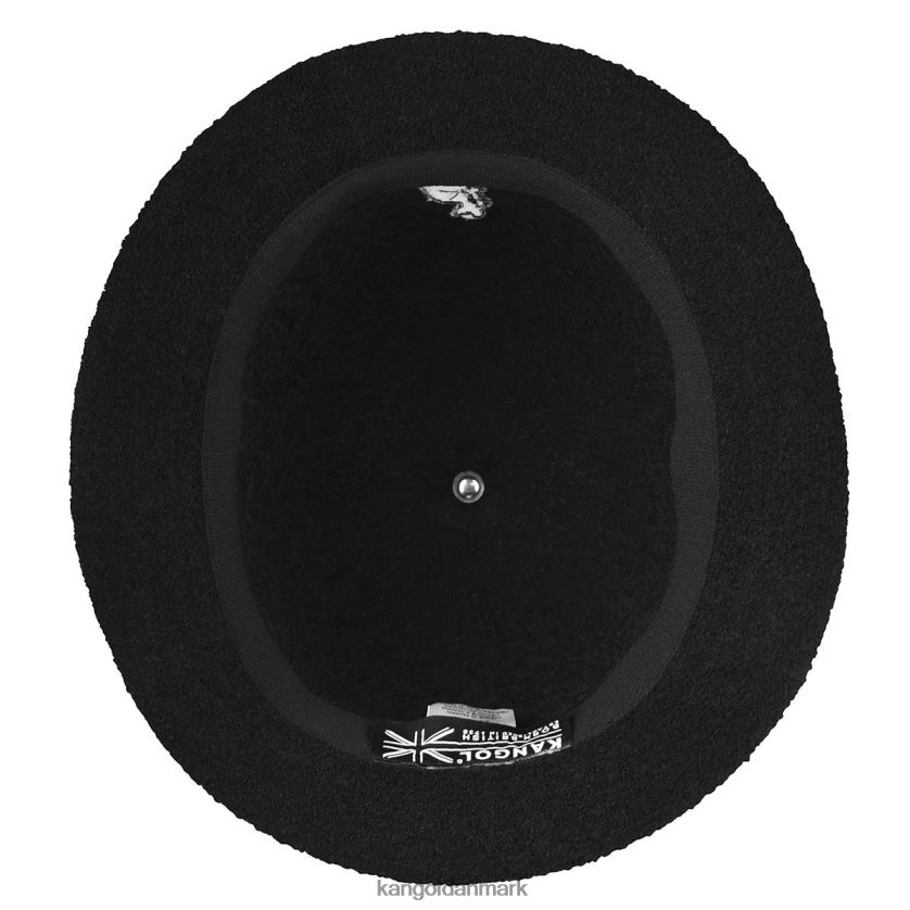 Kangol Danmark - Kangol unisex sort stort logo casual tilbehør 84N208520