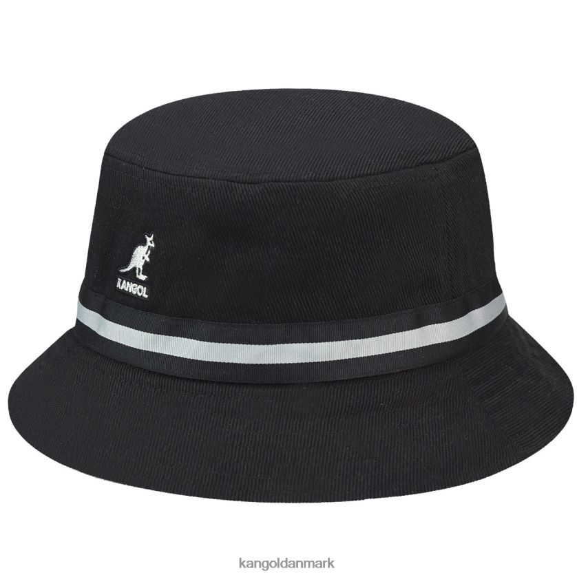 Kangol Danmark - Kangol unisex sort stribe spænde tilbehør 84N208527