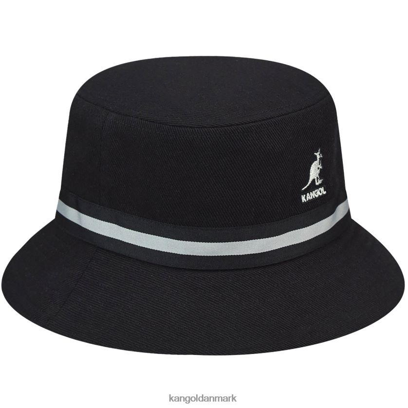 Kangol Danmark - Kangol unisex sort stribe spænde tilbehør 84N208527