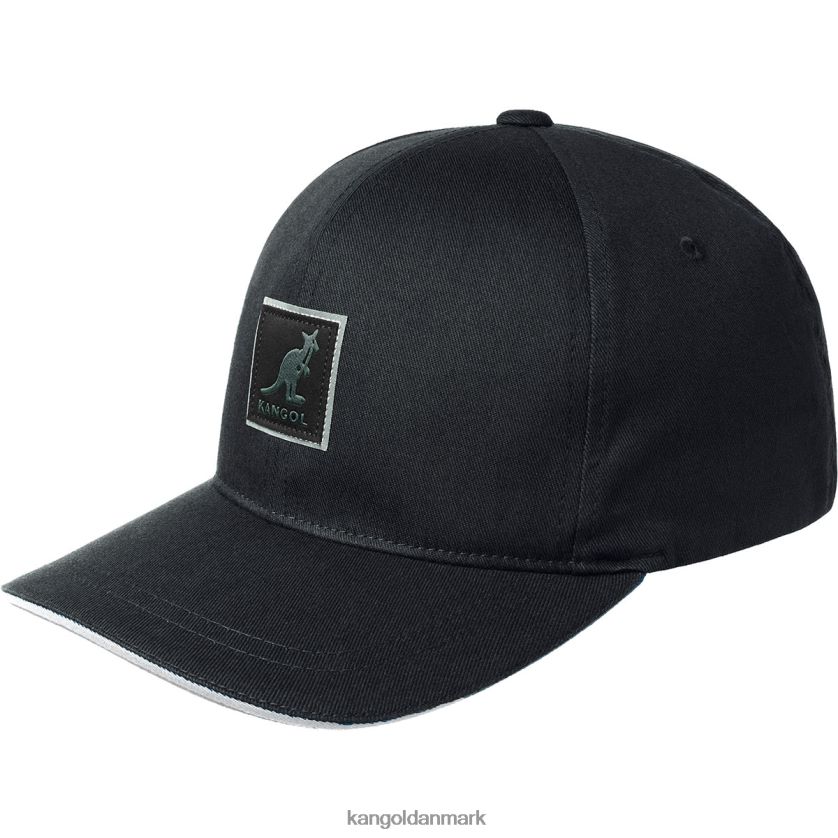 Kangol Danmark - Kangol unisex sort tech flexfit kasket tilbehør 84N208372