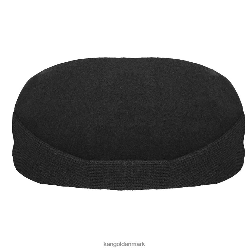 Kangol Danmark - Kangol unisex sort uld 504 øreklap tilbehør 84N208148