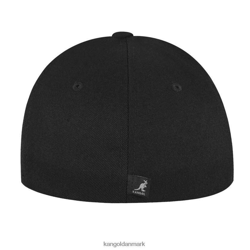 Kangol Danmark - Kangol unisex sort uld flexfit baseball tilbehør 84N208314