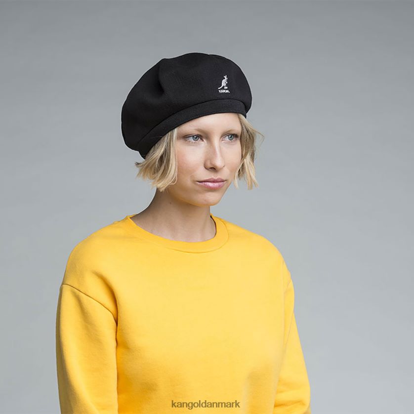 Kangol Danmark - Kangol unisex sort uld jax baret tilbehør 84N208436