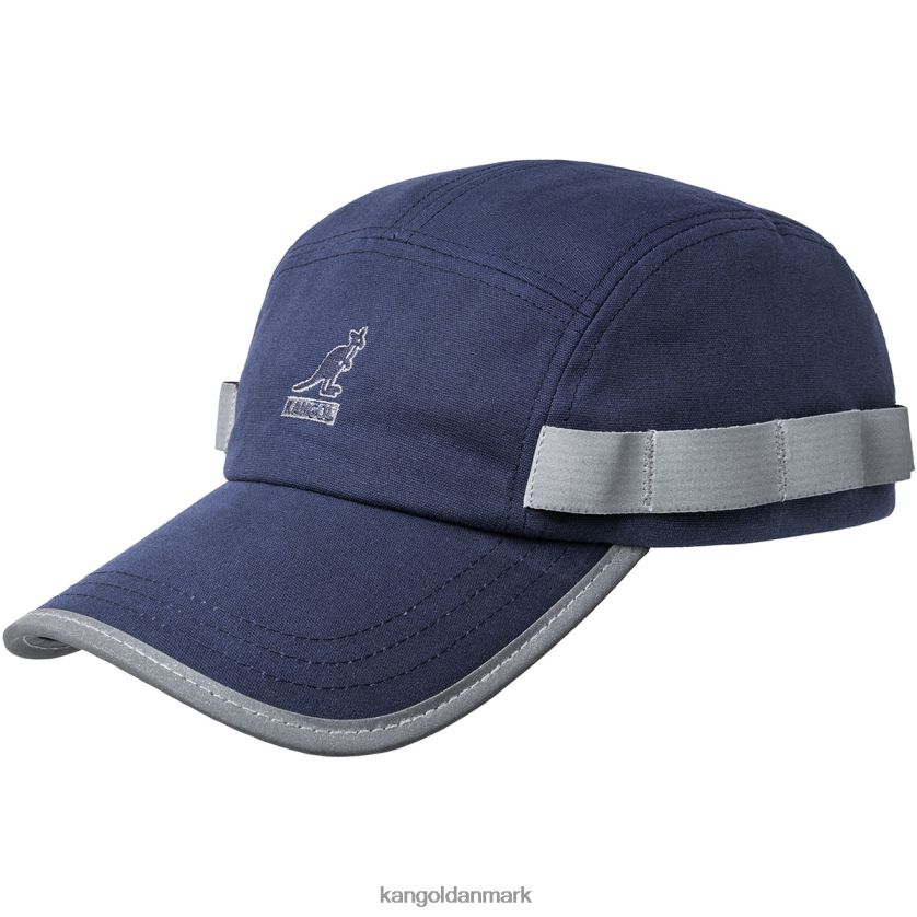 Kangol Danmark - Kangol unisex sort voksbehandlet værktøjshætte med 5 paneler tilbehør 84N208361