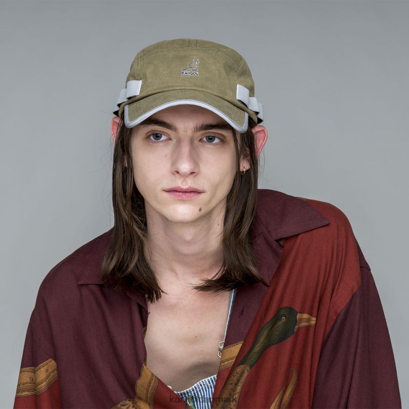 Kangol Danmark - Kangol unisex sort voksbehandlet værktøjshætte med 5 paneler tilbehør 84N208361