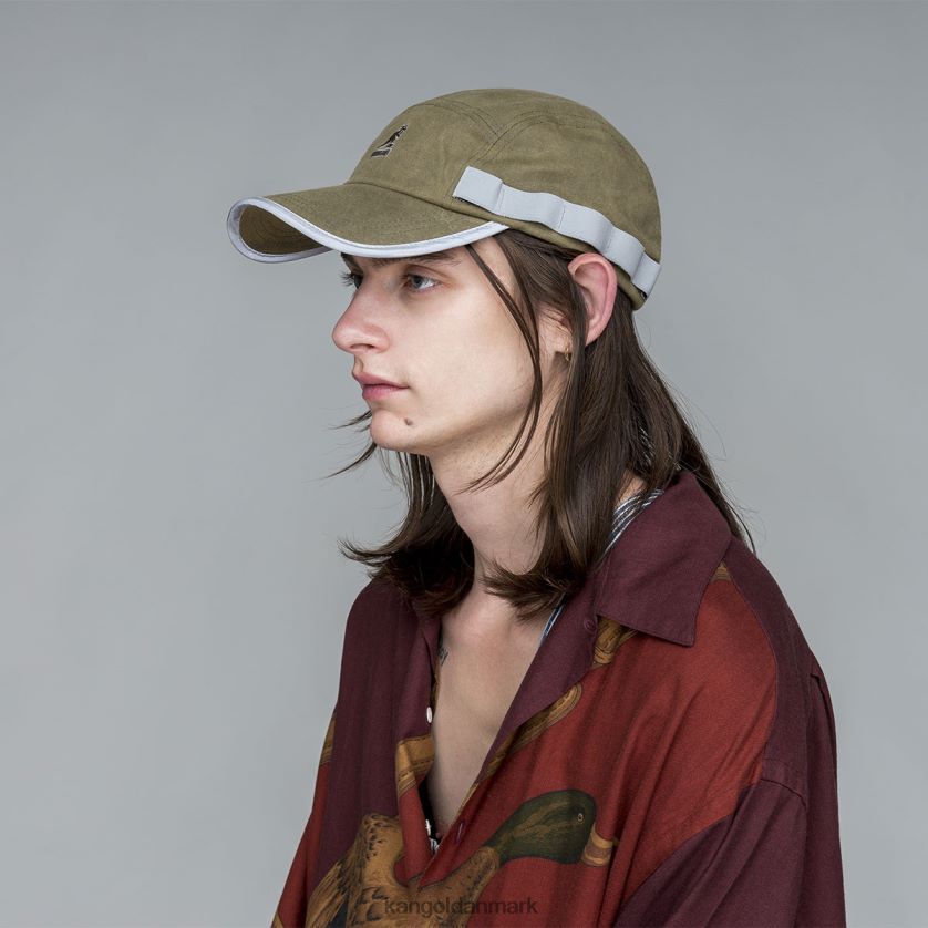 Kangol Danmark - Kangol unisex sort voksbehandlet værktøjshætte med 5 paneler tilbehør 84N208361