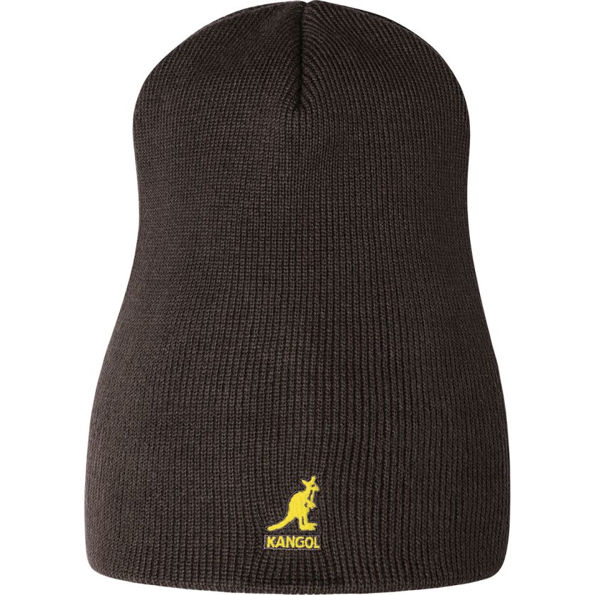Kangol Danmark - Kangol unisex tørvebrun akryl manchet træk på tilbehør 84N208849