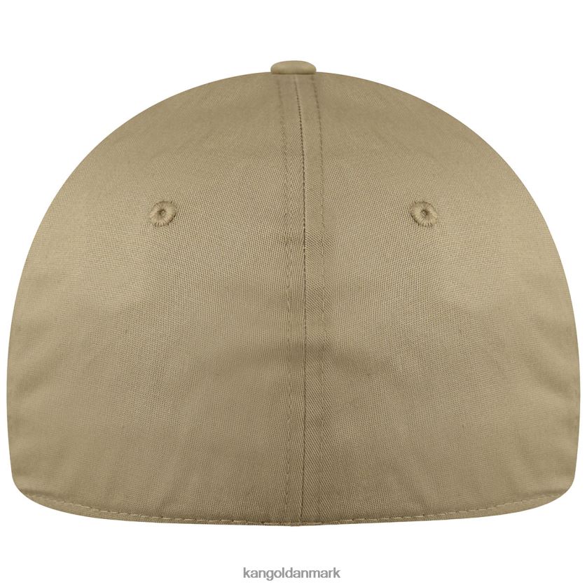 Kangol Danmark - Kangol unisex taupe stretch fit baseball tilbehør 84N208376