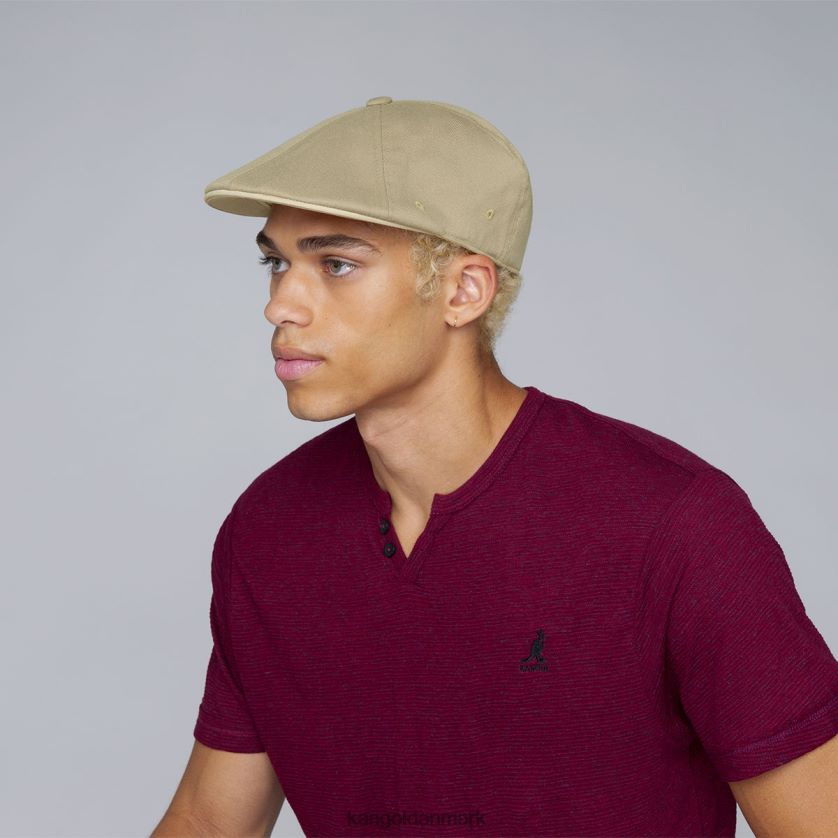 Kangol Danmark - Kangol unisex taupe uld flexfit 504 tilbehør 84N20842