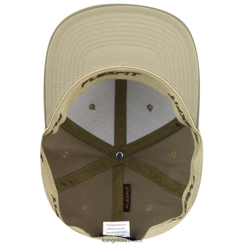 Kangol Danmark - Kangol unisex taupe uld flexfit baseball tilbehør 84N208324