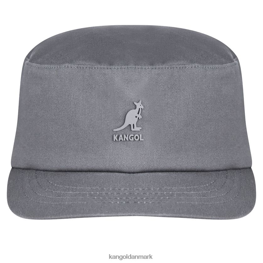 Kangol Danmark - Kangol unisex trækul army kasket i stretch fit tilbehør 84N208254