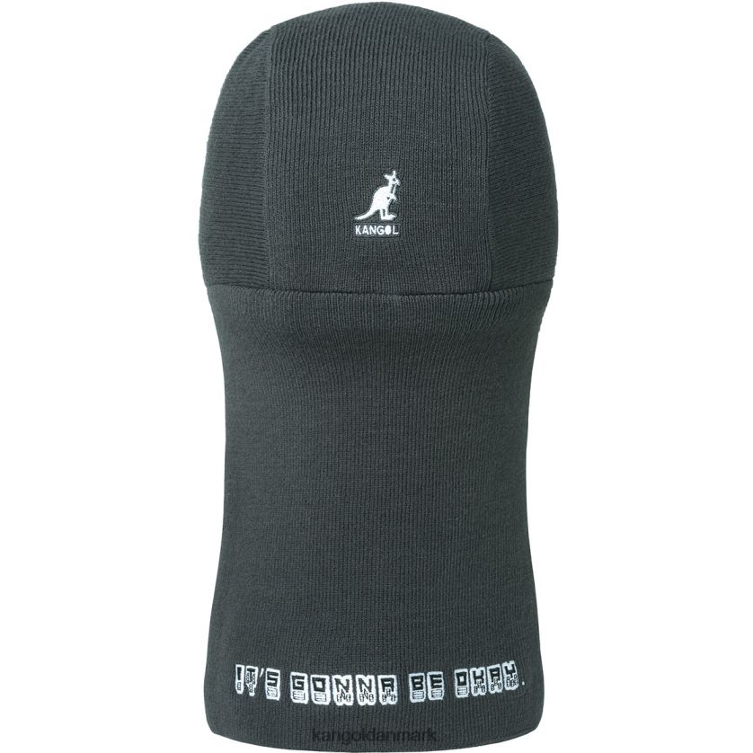 Kangol Danmark - Kangol unisex trækul okay folde balaclava tilbehør 84N208811
