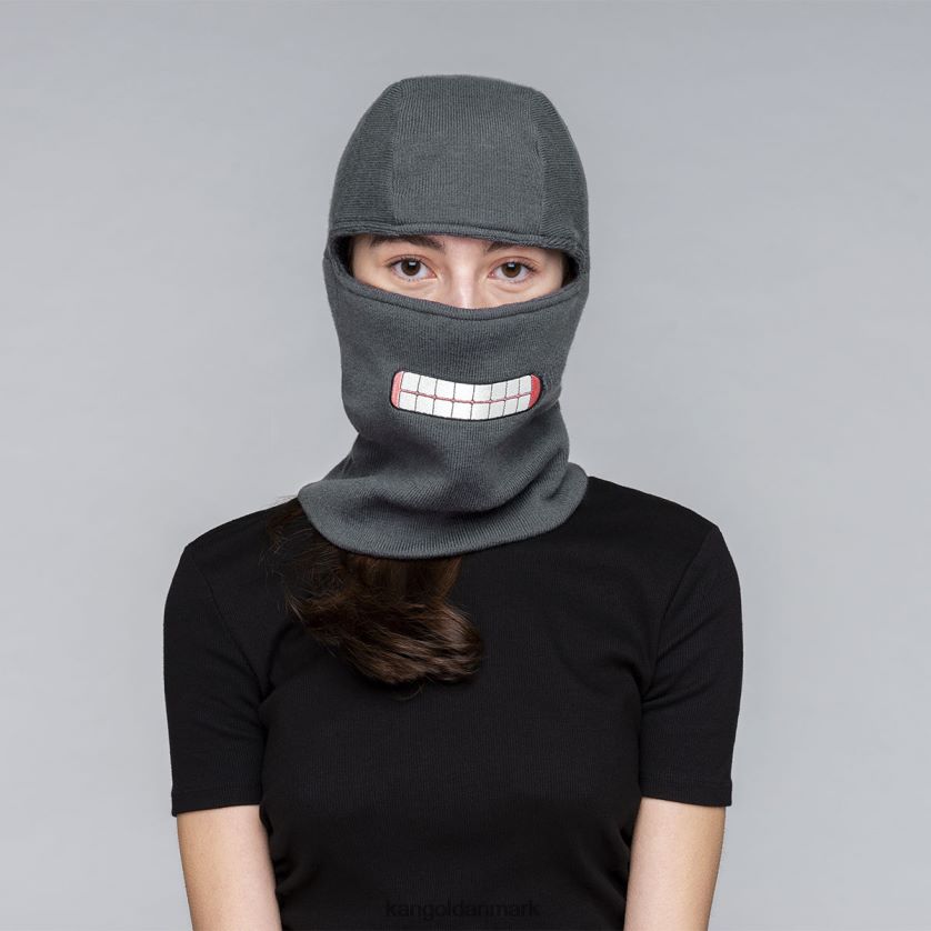 Kangol Danmark - Kangol unisex trækul okay folde balaclava tilbehør 84N208811