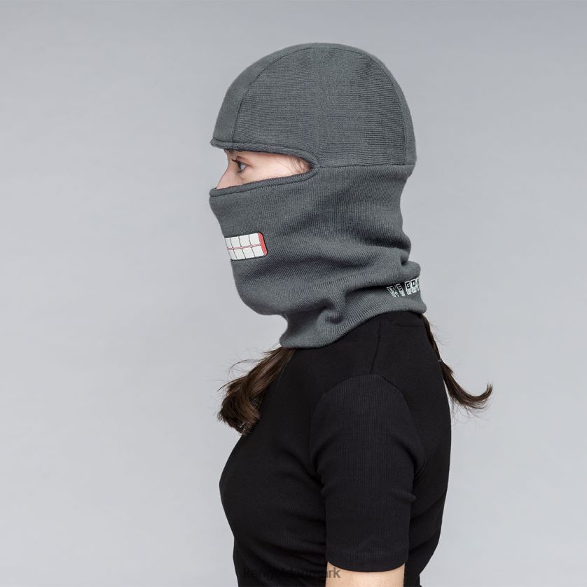 Kangol Danmark - Kangol unisex trækul okay folde balaclava tilbehør 84N208811