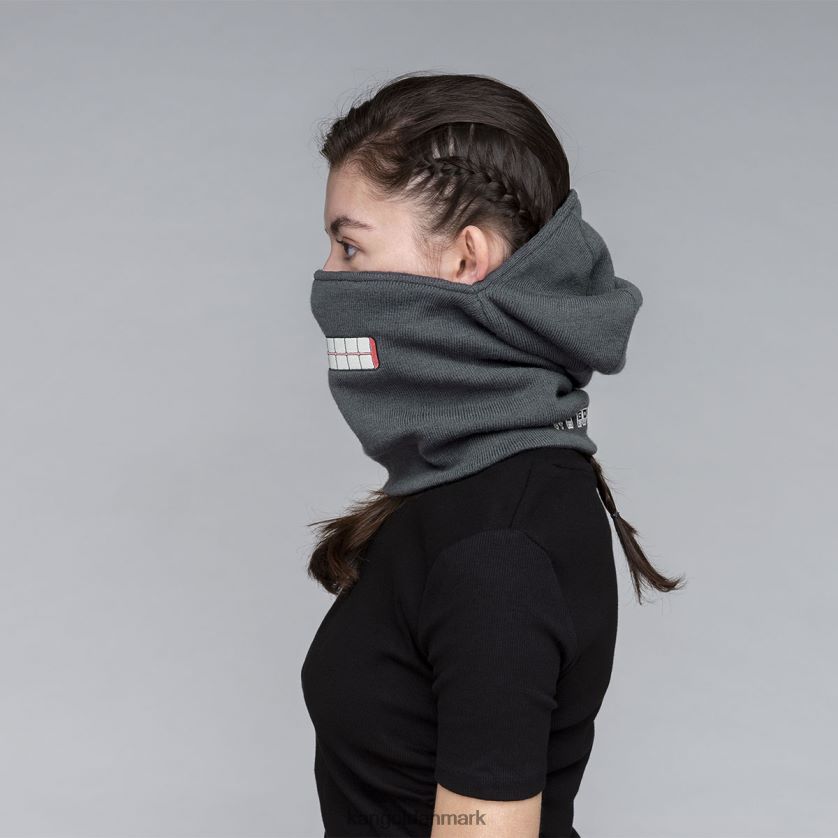 Kangol Danmark - Kangol unisex trækul okay folde balaclava tilbehør 84N208811