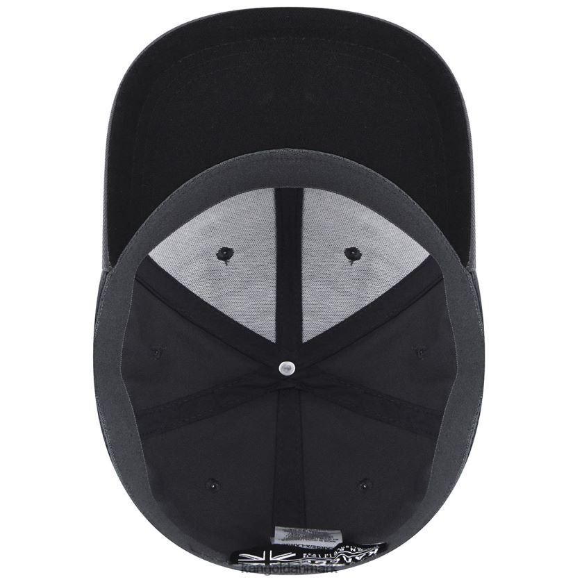 Kangol Danmark - Kangol unisex trækul stretch fit baseball tilbehør 84N208375