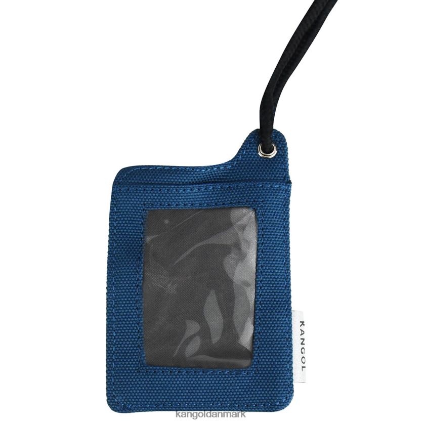 Kangol Danmark - Kangol unisex mørkeblå 2-vejs kortholder tilbehør 84N2081255