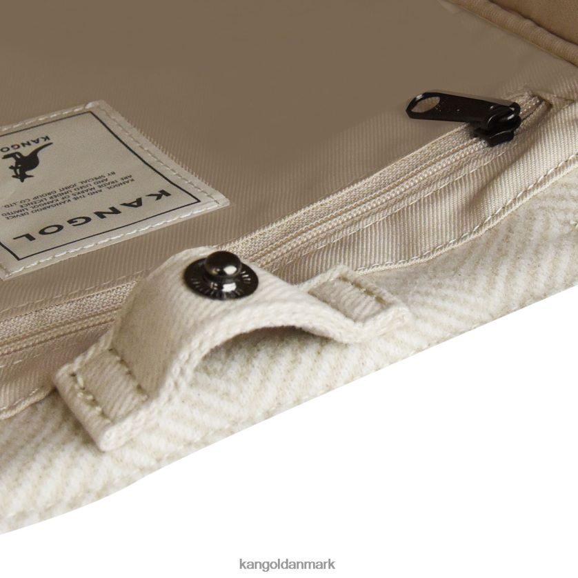 Kangol Danmark - Kangol unisex elfenben sildebens mulepose tilbehør 84N208983