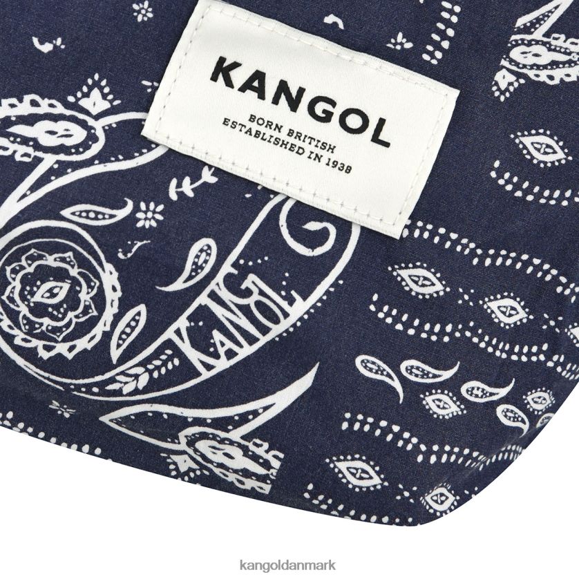 Kangol Danmark - Kangol unisex flåde vendbar paisley mulepose tilbehør 84N208965