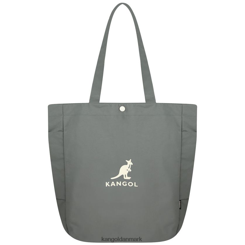 Kangol Danmark - Kangol unisex grå jerry shopper tote tilbehør 84N208970