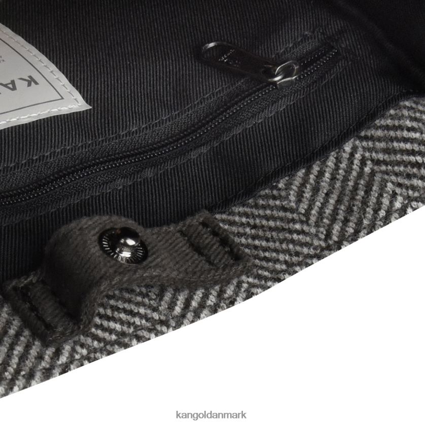 Kangol Danmark - Kangol unisex grå sildebens mulepose tilbehør 84N208982