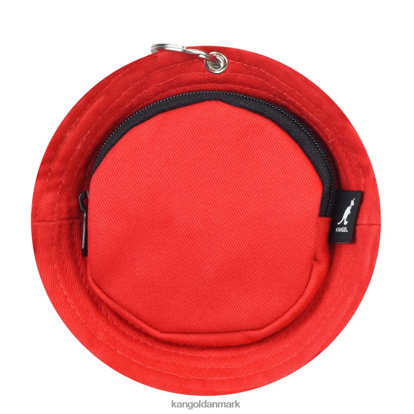 Kangol Danmark - Kangol unisex rød afslappet nøglering tilbehør 84N2081260