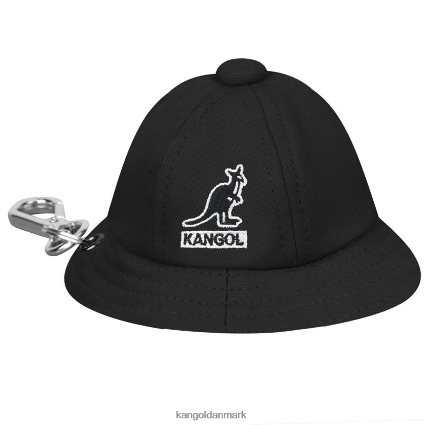 Kangol Danmark - Kangol unisex sort afslappet nøglering tilbehør 84N2081259