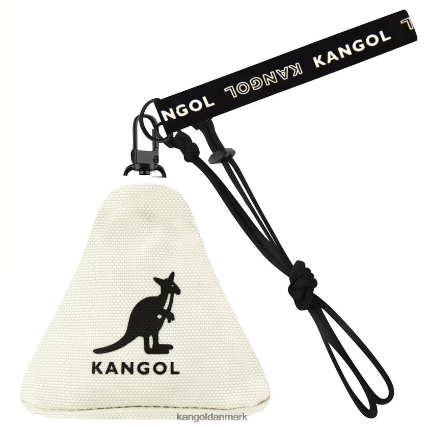 Kangol Danmark - Kangol unisex elfenben gear i trekantspose charm tilbehør 84N2081266
