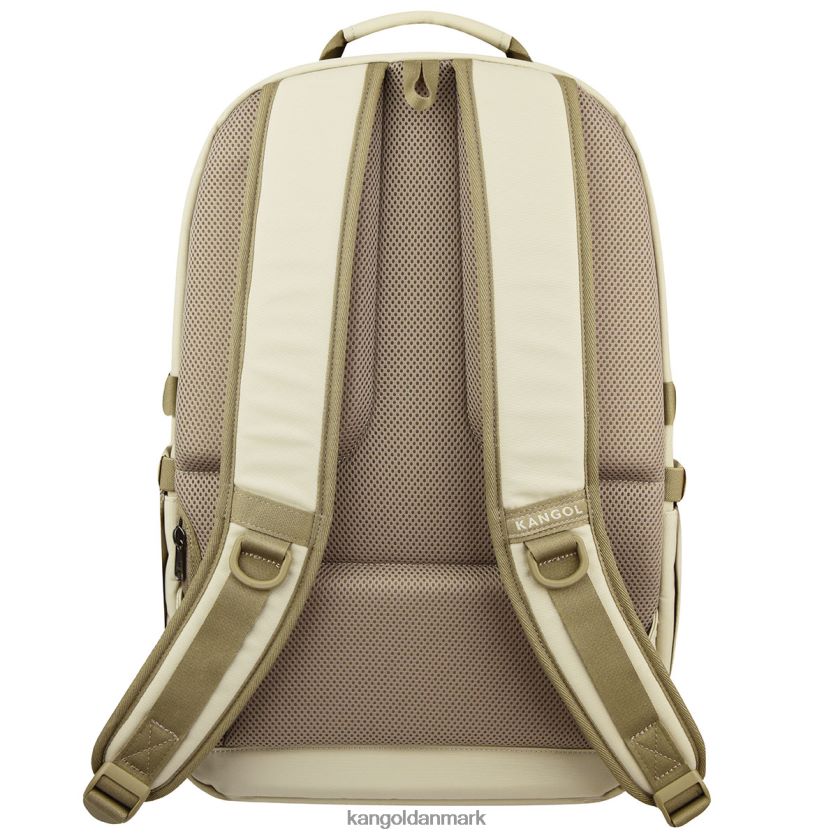 Kangol Danmark - Kangol unisex ecru lineær let rygsæk tilbehør 84N208953
