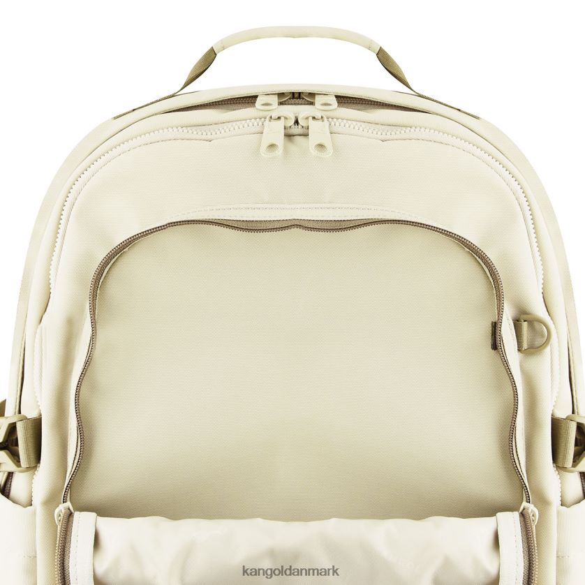 Kangol Danmark - Kangol unisex ecru lineær let rygsæk tilbehør 84N208953