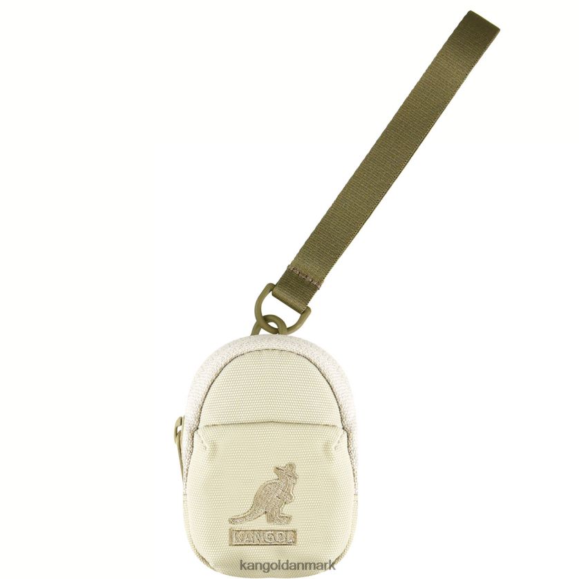 Kangol Danmark - Kangol unisex ecru lineær let rygsæk tilbehør 84N208953