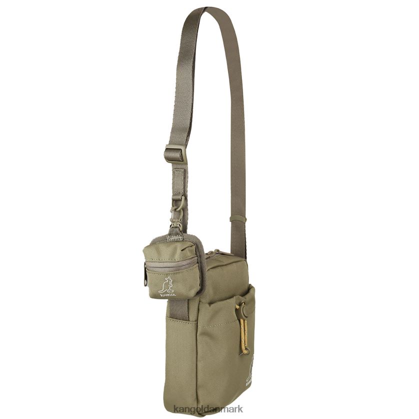 Kangol Danmark - Kangol unisex beige weekend let krydstaske tilbehør 84N208949