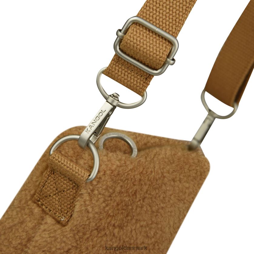 Kangol Danmark - Kangol unisex brun bichon ii tværtaske tilbehør 84N208988