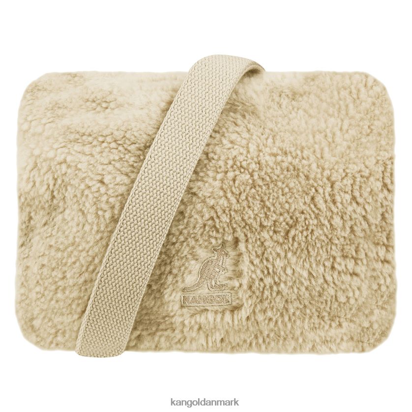 Kangol Danmark - Kangol unisex ecru bichon ii firkantet krydstaske tilbehør 84N208986