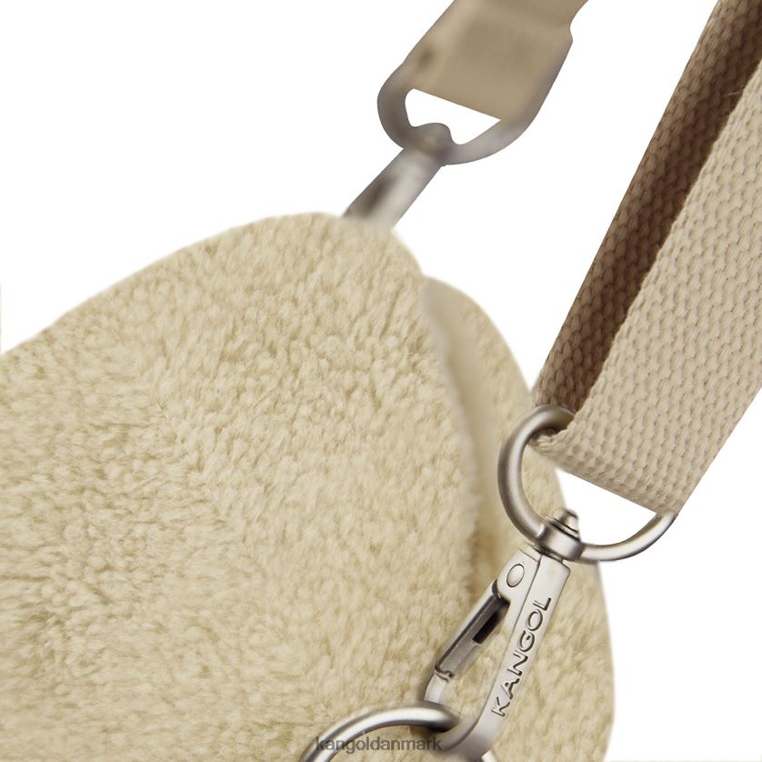 Kangol Danmark - Kangol unisex ecru bichon ii firkantet krydstaske tilbehør 84N208986