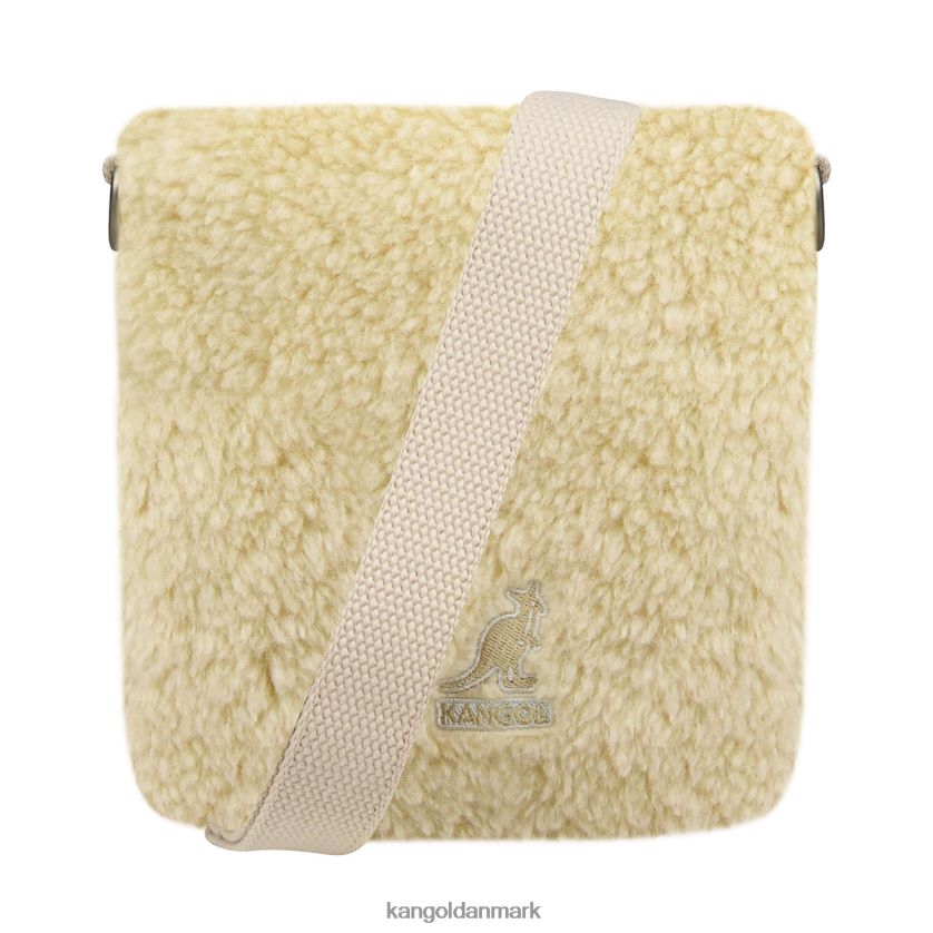 Kangol Danmark - Kangol unisex ecru bichon ii tværtaske tilbehør 84N208989