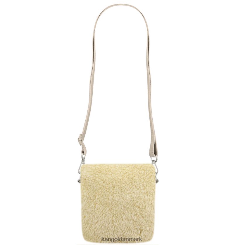 Kangol Danmark - Kangol unisex ecru bichon ii tværtaske tilbehør 84N208989