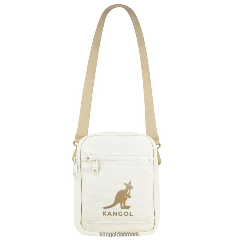 Kangol Danmark - Kangol unisex elfenben lineær krydspose ii tilbehør 84N208944