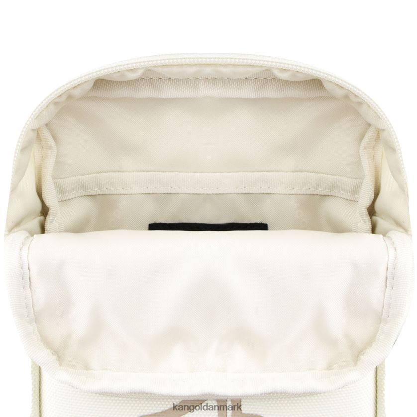 Kangol Danmark - Kangol unisex elfenben lineær krydspose ii tilbehør 84N208944