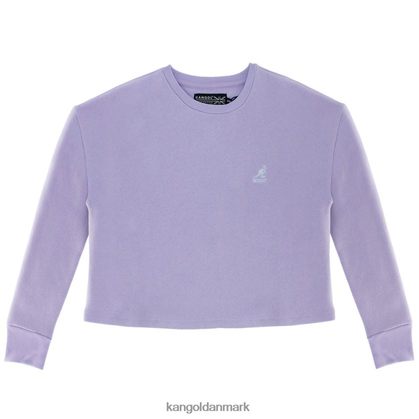Kangol Danmark - Kangol kvinder fri luft basic fleece crop top tøj 84N2081173