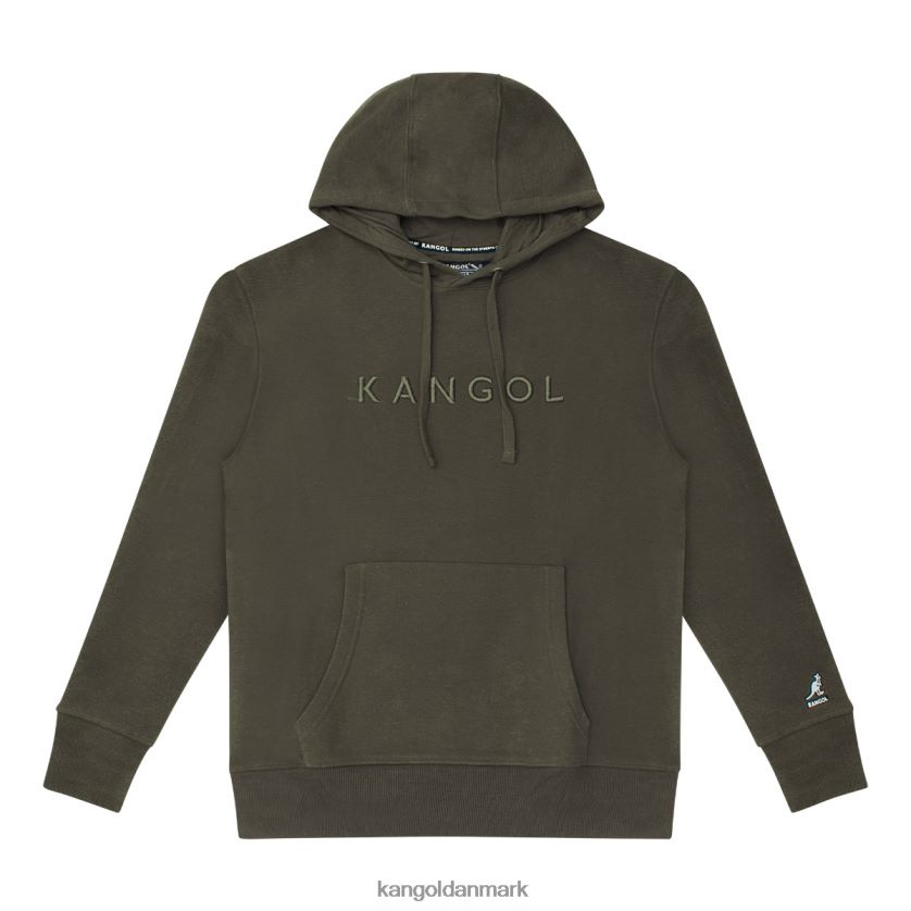 Kangol Danmark - Kangol unisex hvidhval trækul luksus broderet hættetrøje tøj 84N2081167