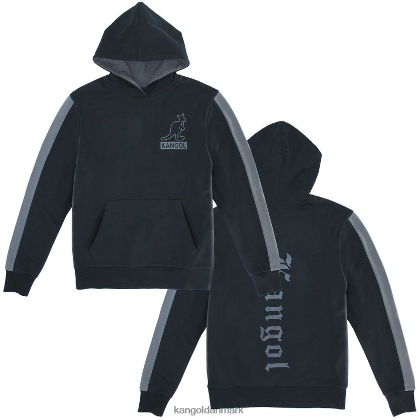 Kangol Danmark - Kangol unisex sort gotisk hættetrøje tøj 84N2081104