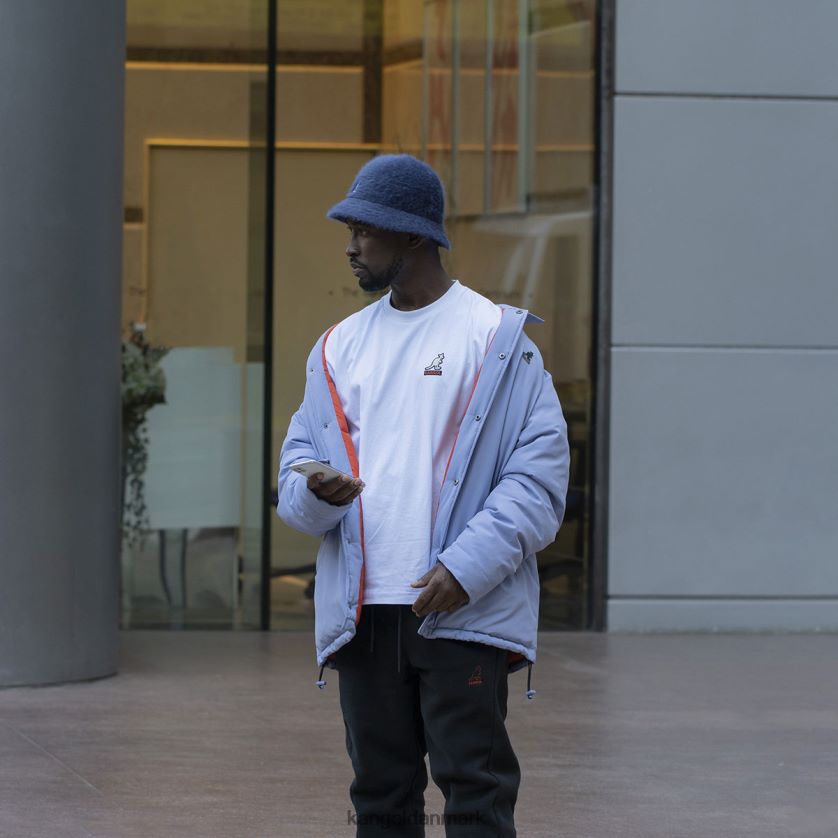 Kangol Tøj - Kangol unisex iset lilla oversize jakke tøj 84N2081228