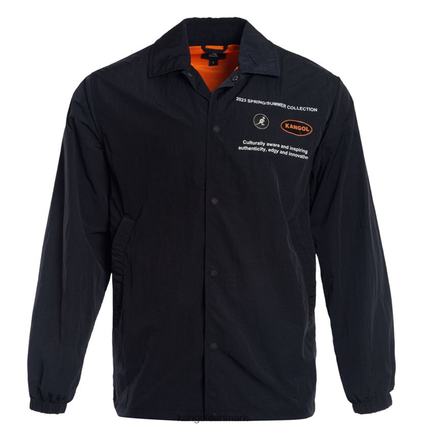 Kangol Tøj - Kangol unisex sort ud af denne verden jakke tøj 84N2081202