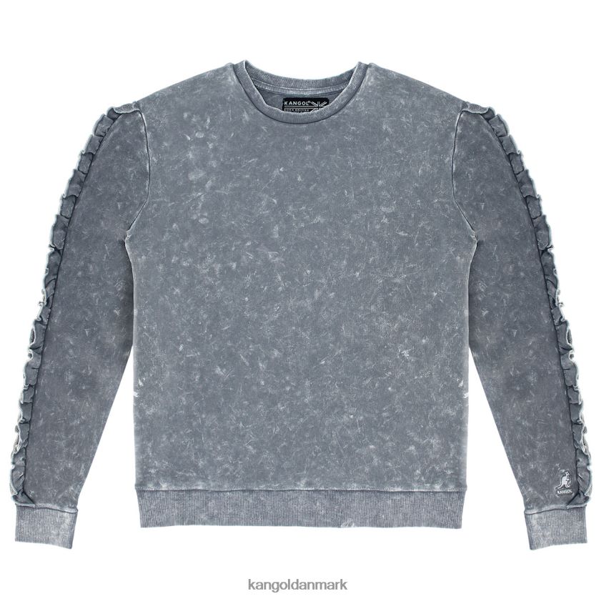 Kangol Danmark - Kangol kvinder sort skønhed syrevask flæse popover tøj 84N2081174