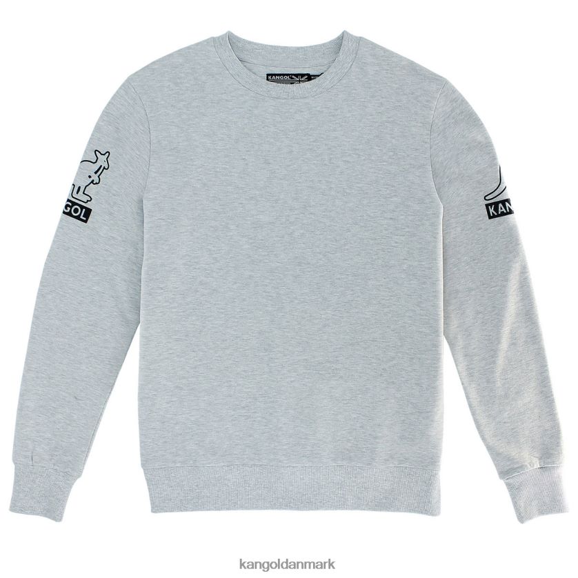 Kangol Danmark - Kangol unisex grå blanding gotisk popover tøj 84N2081103