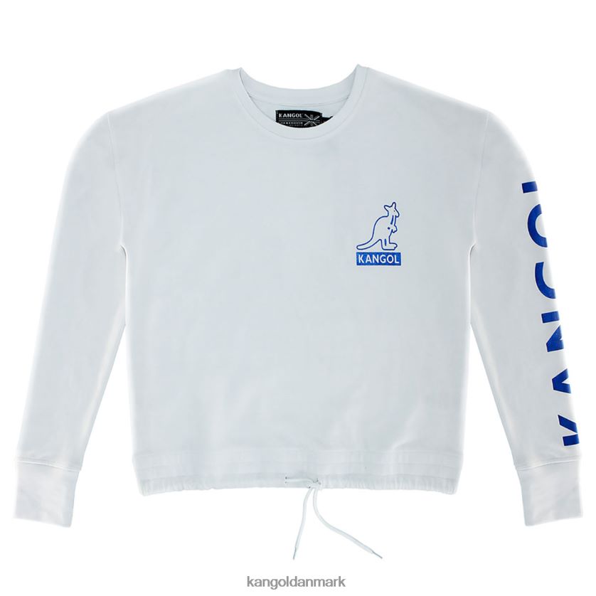 Kangol Tøj - Kangol unisex hvid folieafgrøde popover tøj 84N2081220