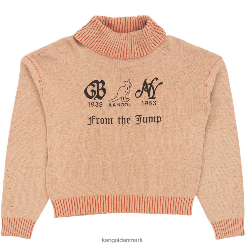 Kangol Tøj - Kangol unisex kirsebær glød rib crop sweater tøj 84N2081185