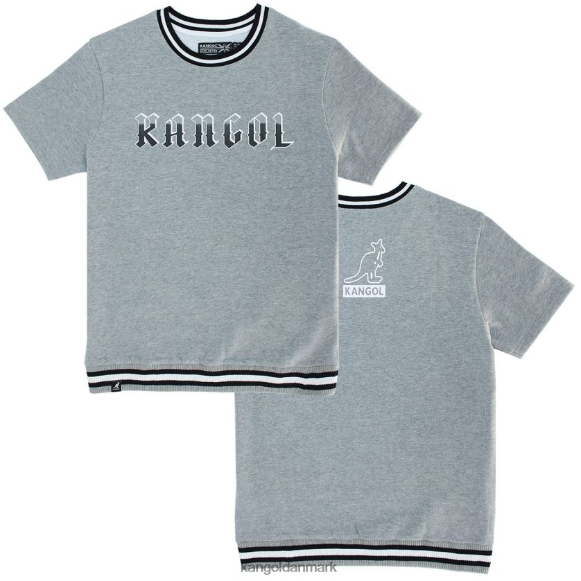 Kangol Danmark - Kangol unisex grå blanding spilledag basketball tee tøj 84N2081108